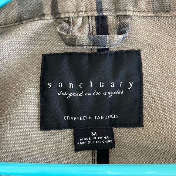 NWOT Sanctuary Kinship Belted Surplus Jacket CAMO - SIZE M - Picture 13 of 13